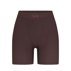 Brown High-Waisted Skims Shorts